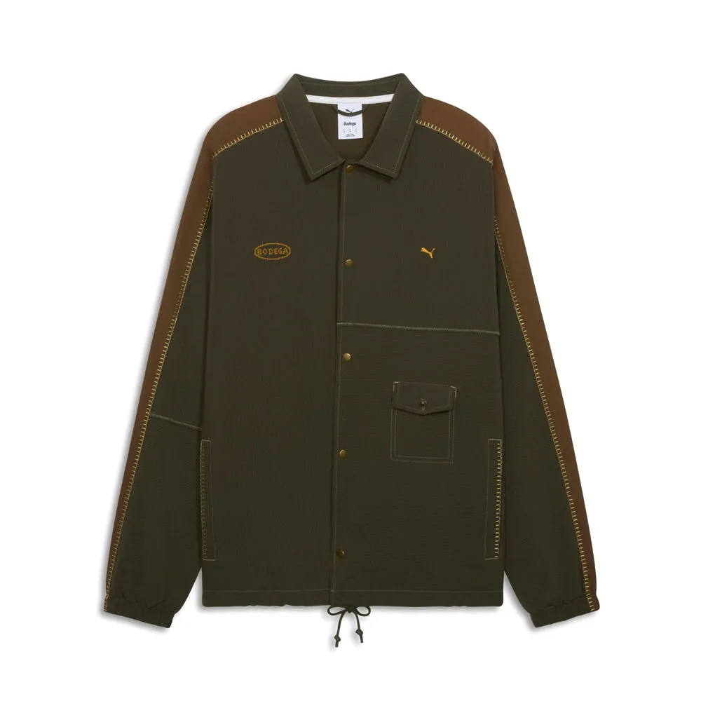 PUMA X BODEGA T7 Coaches Jacket sold by Shoebacca