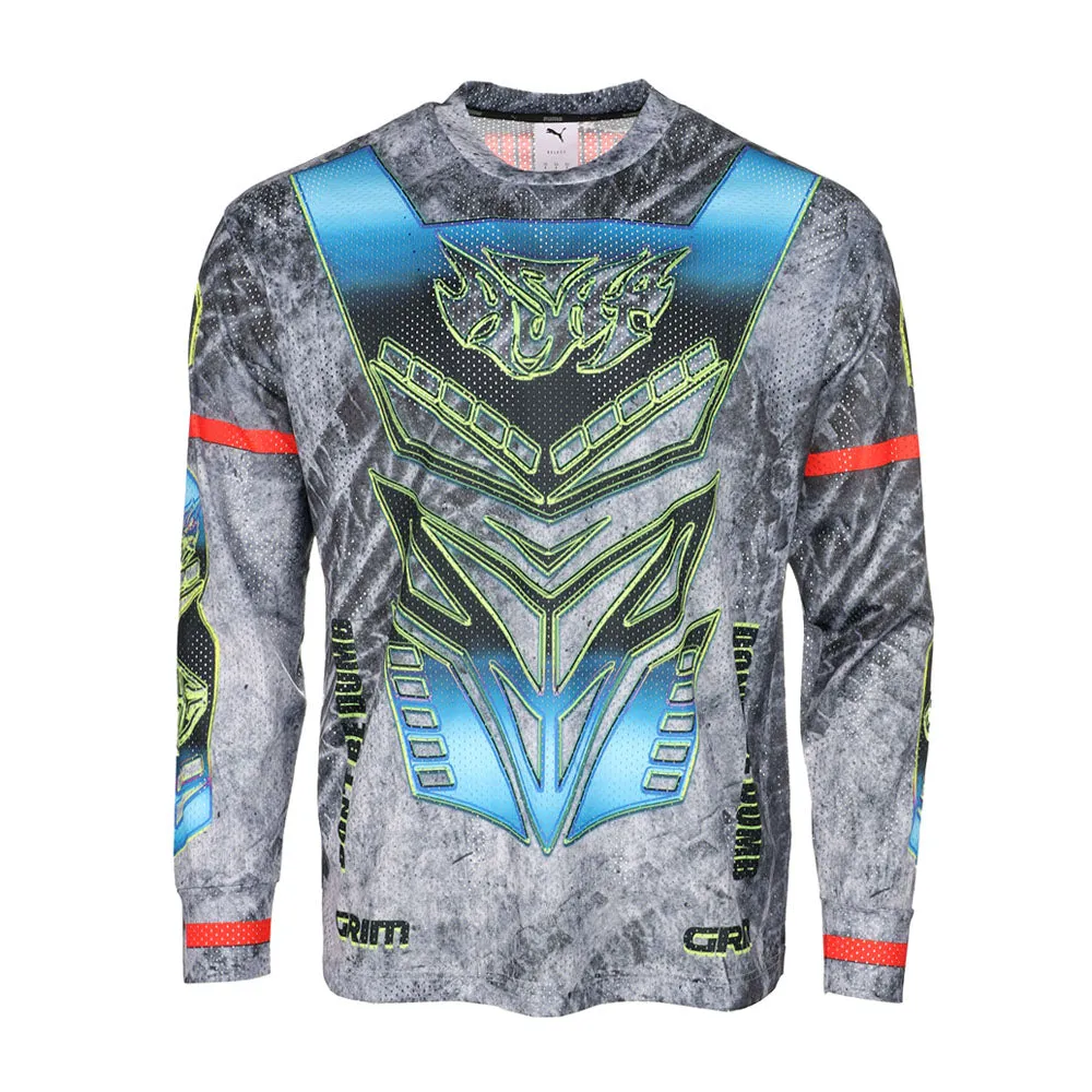 PUMA X ASAP ROCKY Moto Armor Crew Neck Long Sleeve Pullover Shirt sold by Shoebacca product image thumbnail 3