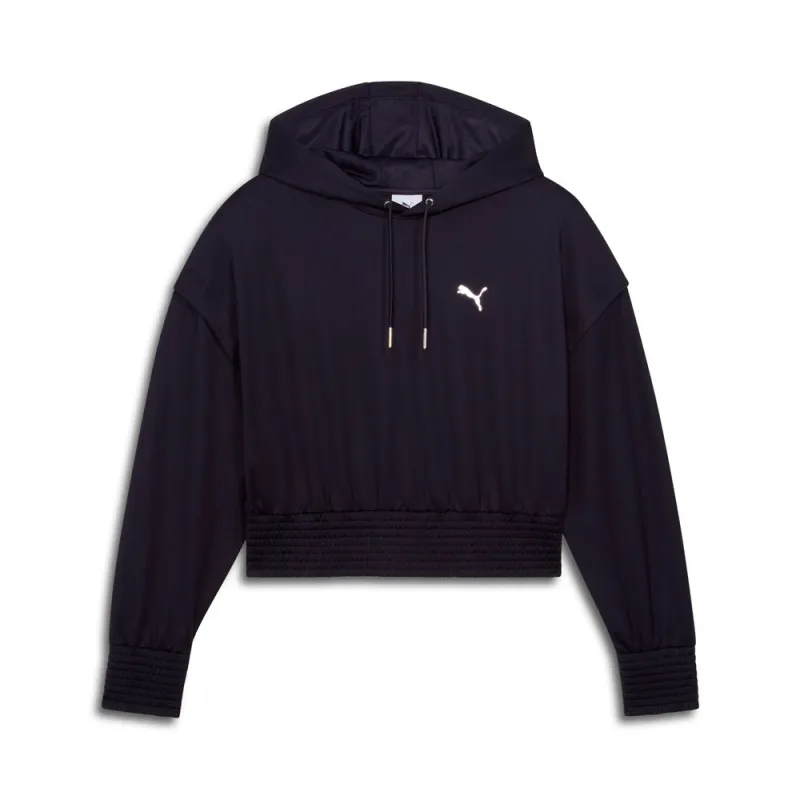 PUMA X LAQUAN SMITH Cropped Pullover Hoodie sold by Shoebacca