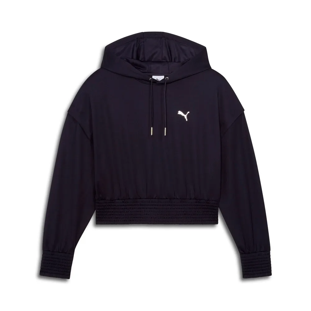 PUMA X LAQUAN SMITH Cropped Pullover Hoodie sold by Shoebacca