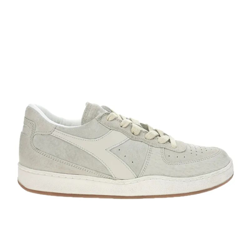 Mi Basket Suede Low Used Lace Up Sneakers made by Diadora