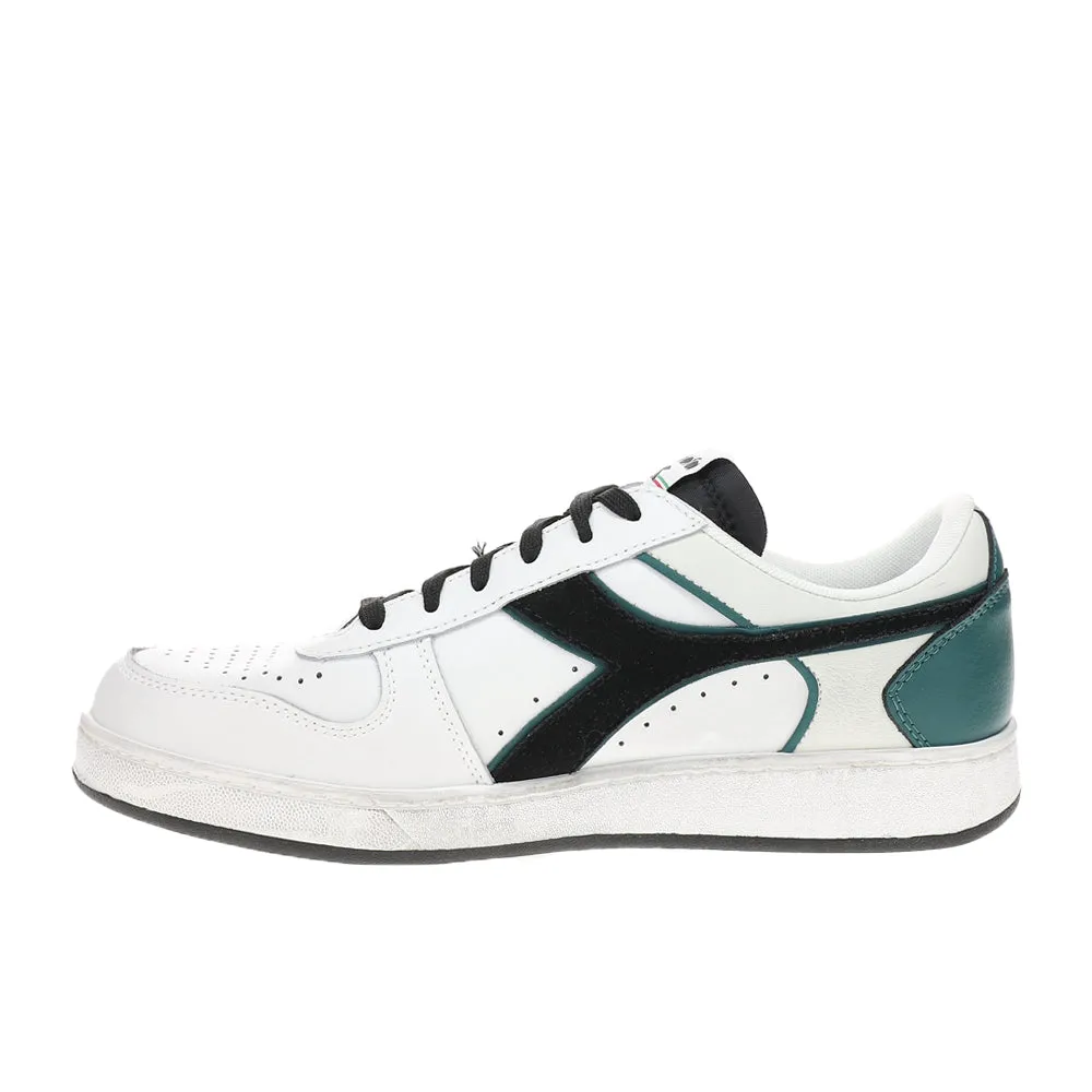 Magic Basket Low Icona Leather Lace Up Sneakers sold by Shoebacca product image thumbnail 3