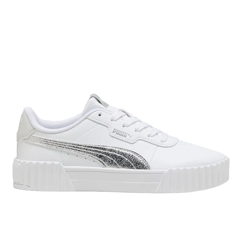 Carina 3.0 Metallic Whisper Lace Up Sneakers made by Puma
