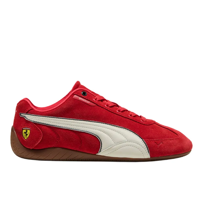 Scuderia Ferrari Speedcat Lace Up Sneakers made by Puma