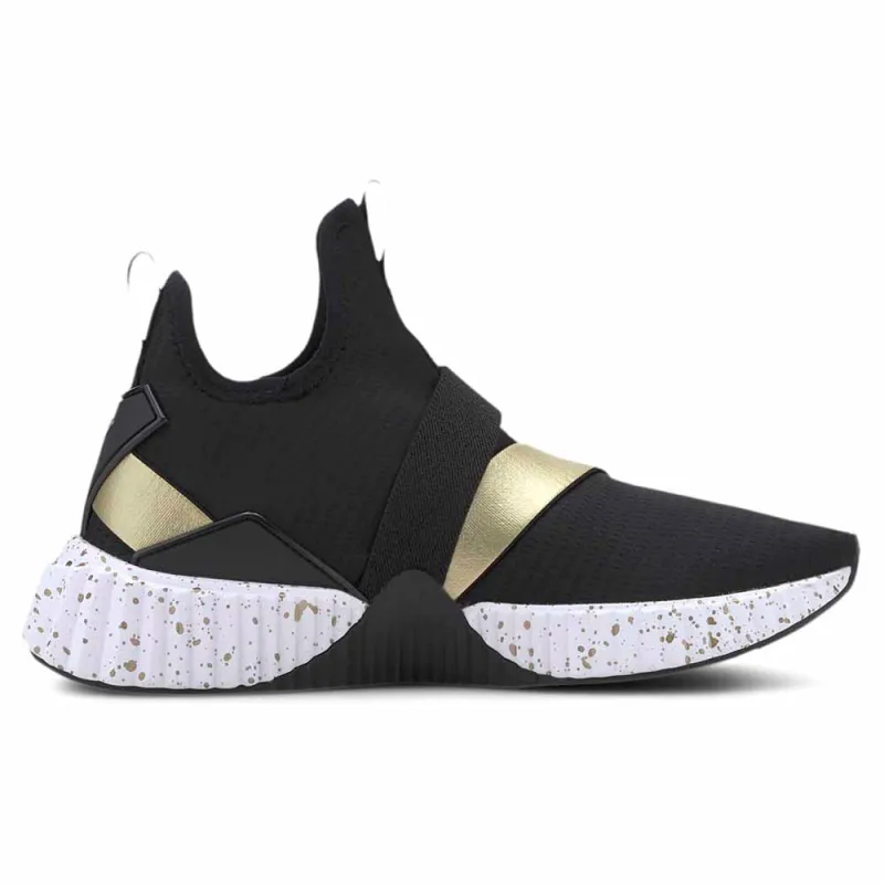 Defy Metallic Slip On Training Shoes made by Puma
