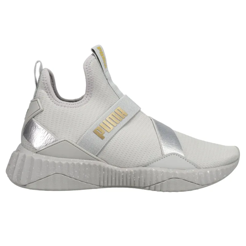 Defy Metallic Slip On Training Shoes made by Puma