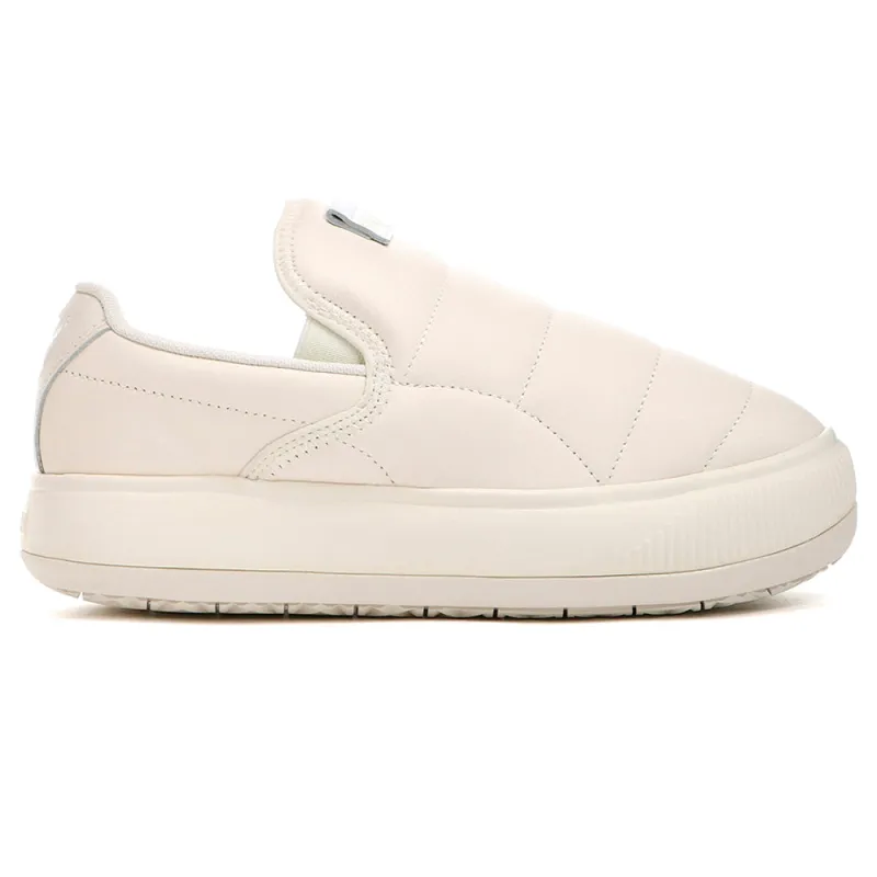 Suede Mayu Quilted Leather Slip On Shoes made by Puma
