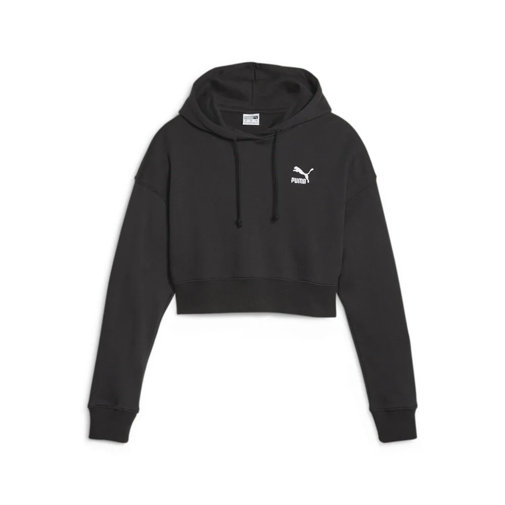 Classics Cropped Drawstring Pullover Hoodie sold by Shoebacca