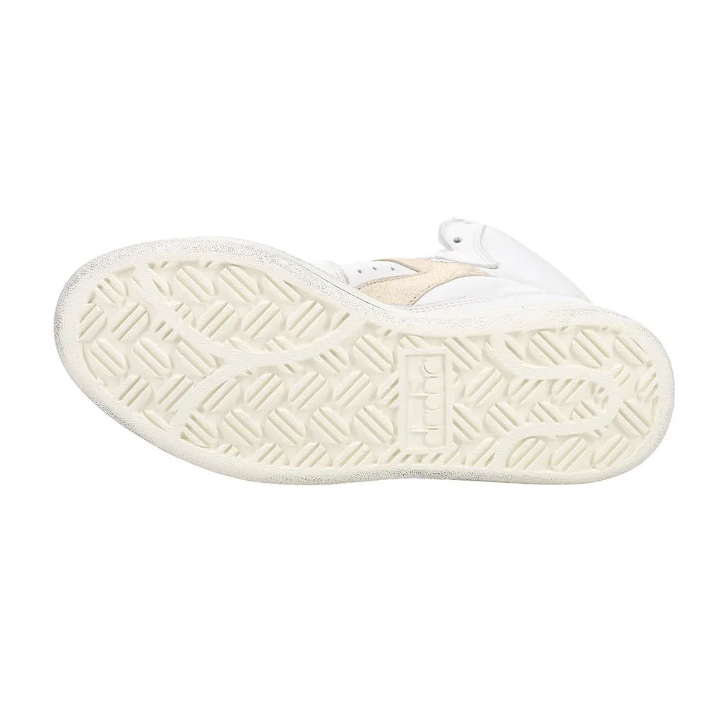 Mi Basket Used Perforated Metallic High Top Sneakers sold by Shoebacca product image thumbnail 5