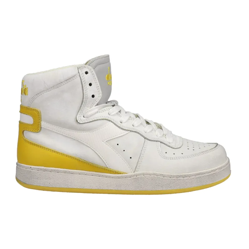Mi Basket Used High Top Sneakers made by Diadora