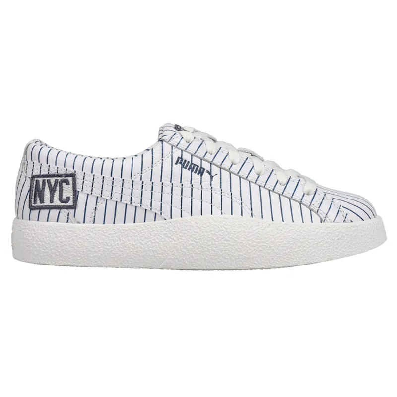 Love NYC Striped Lace Up Sneakers made by Puma