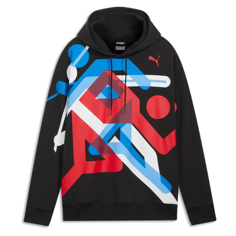 Olympic Village Graphic Pullover Hoodie made by Puma