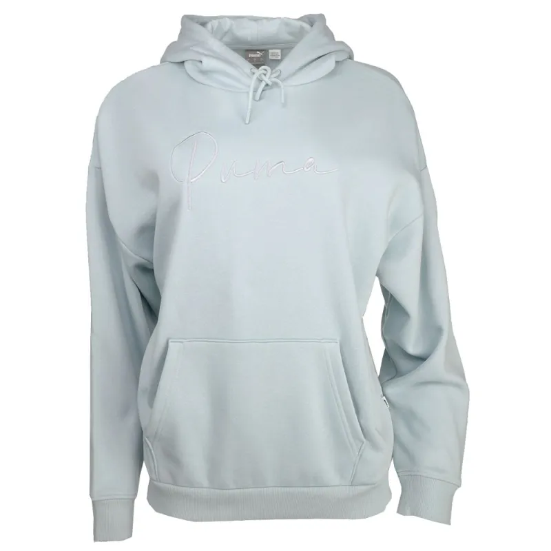 Tonal Script Pullover Hoodie made by Puma