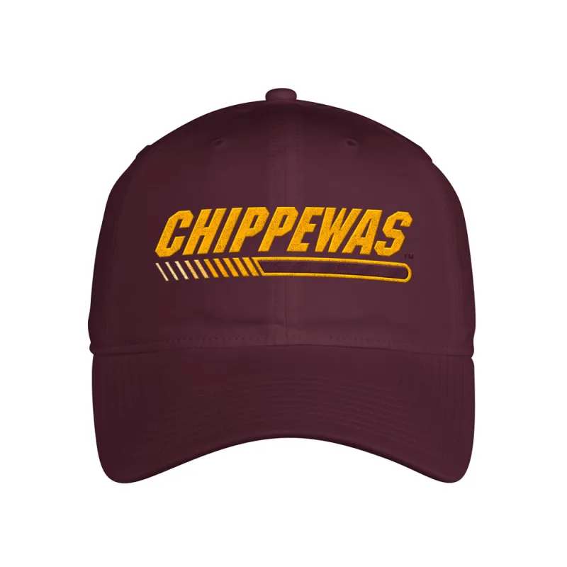 Central Michigan Chippewas Adjustable Cap made by Shoebacca