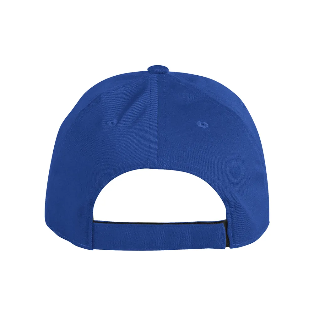 Kansas Jayhawks 3-Stripes Structured Adjustable Cap sold by Shoebacca product image thumbnail 2