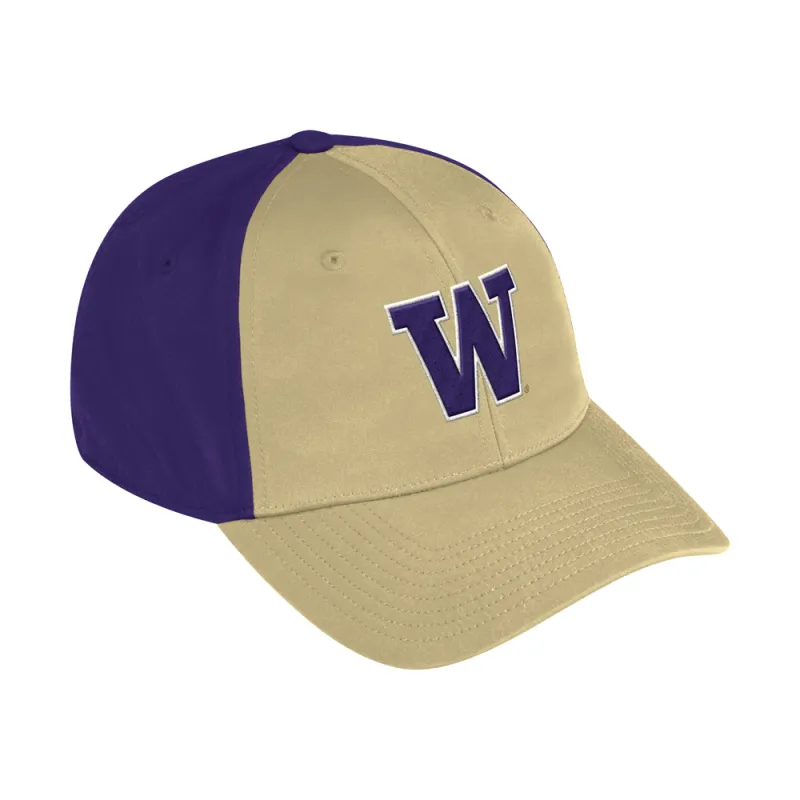 Washington Huskies Coach Slouch Flex Cap made by Adidas