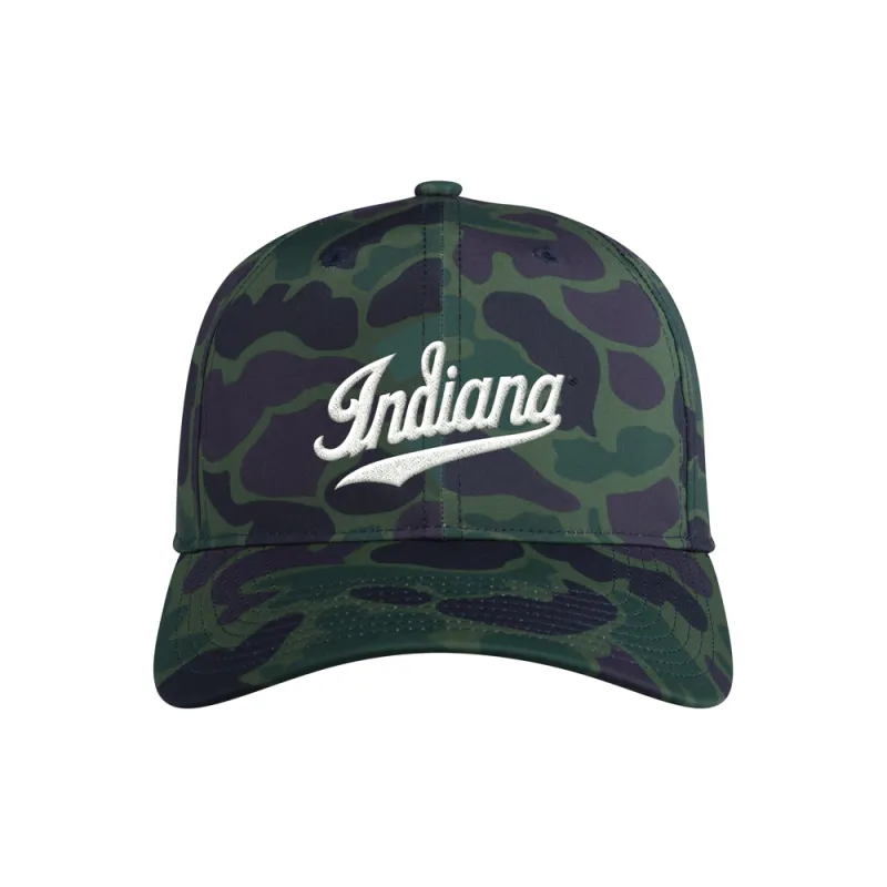 Indiana Hoosiers Camo Slouch Adjustable Cap made by Adidas