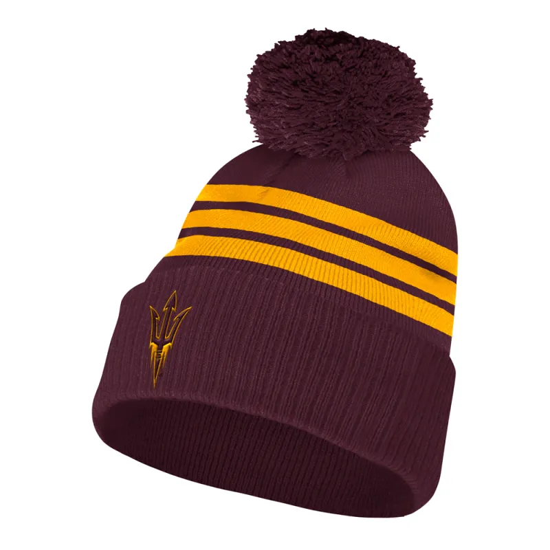 Arizona State Sun Devils Cuffed Knit Beanie made by Adidas