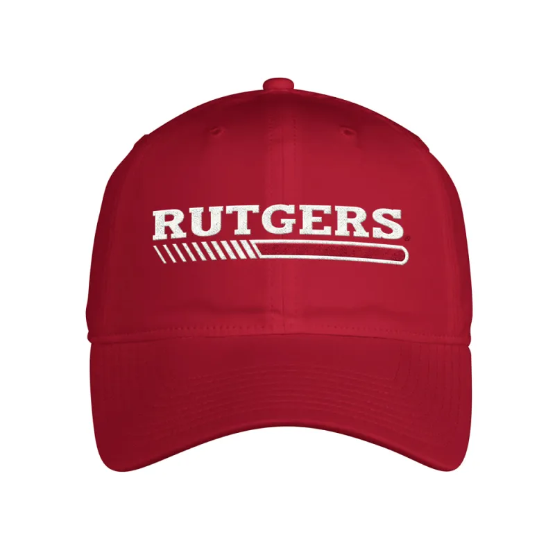 Rutgers Scarlet Knights Coach Slouch Adjustable Cap made by Adidas