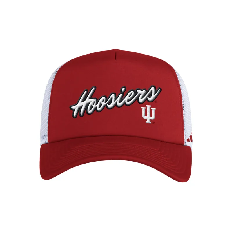 Indiana Hoosiers Foam Trucker Cap made by Adidas