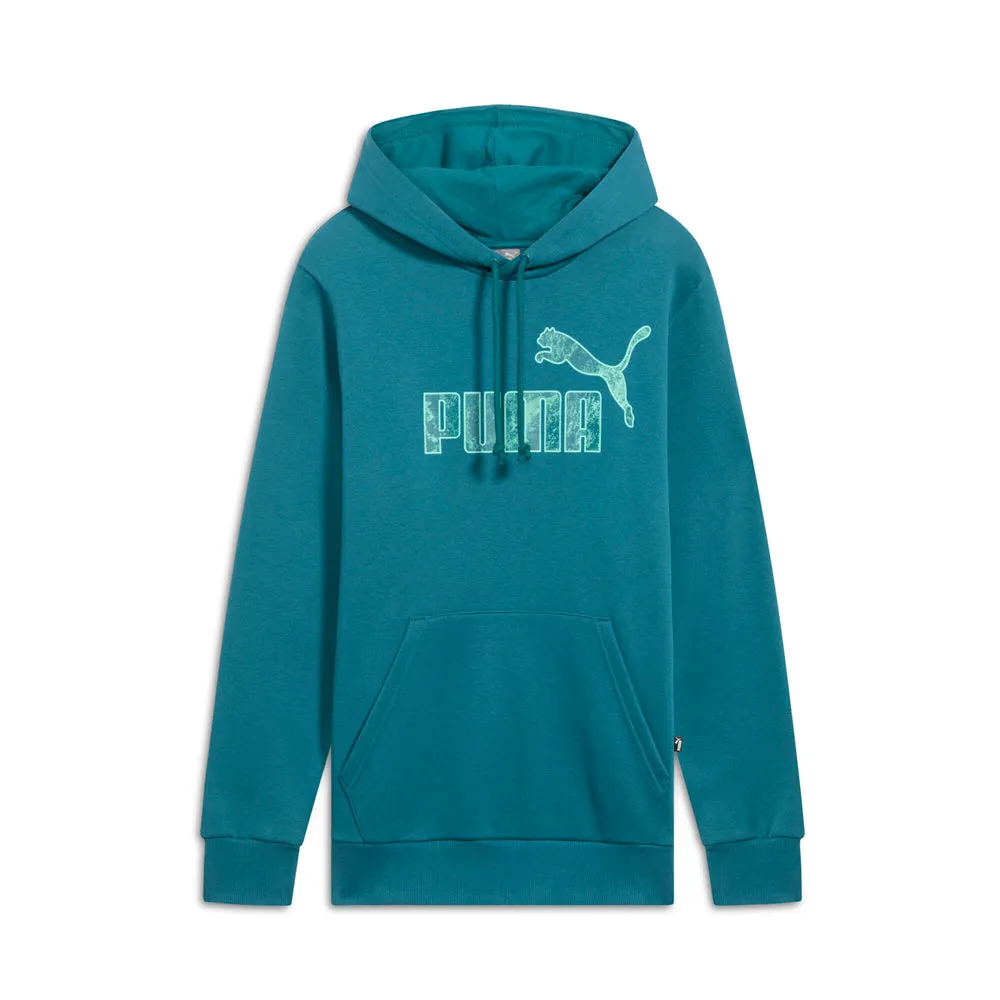 Nature Blur Fill Logo Pullover Hoodie sold by Shoebacca