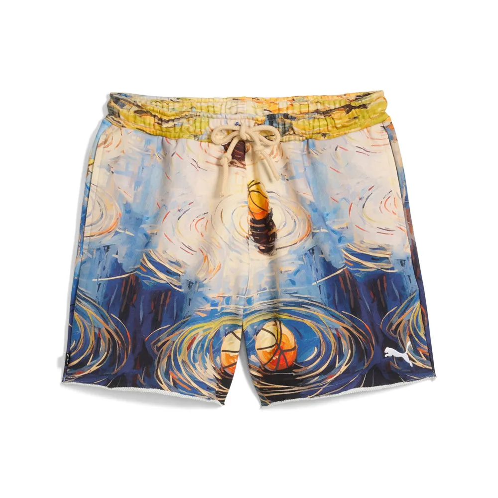 Dylan Exhibit Terry Drawstring Shorts sold by Shoebacca