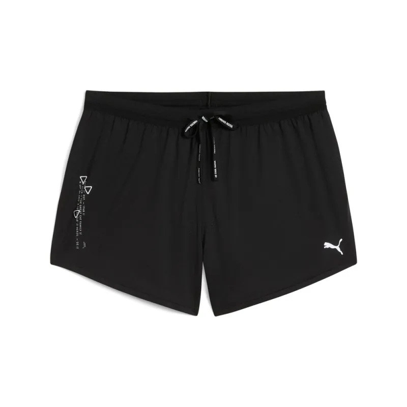 Run Knit 3 Inch Split Shorts made by Puma