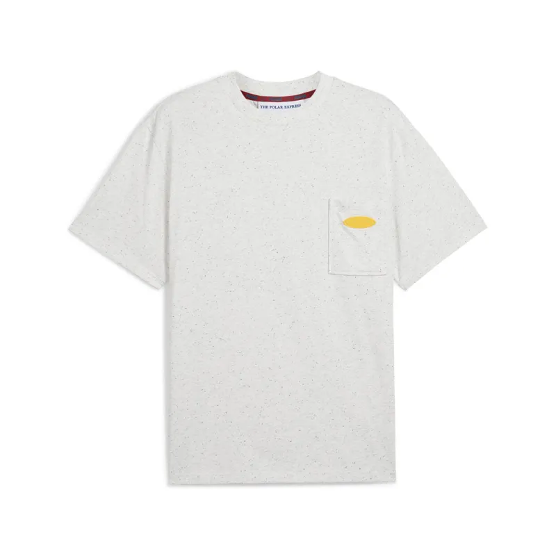PUMA X POLAR EXPRESS Graphic Crew Neck Short Sleeve T-Shirt made by Puma