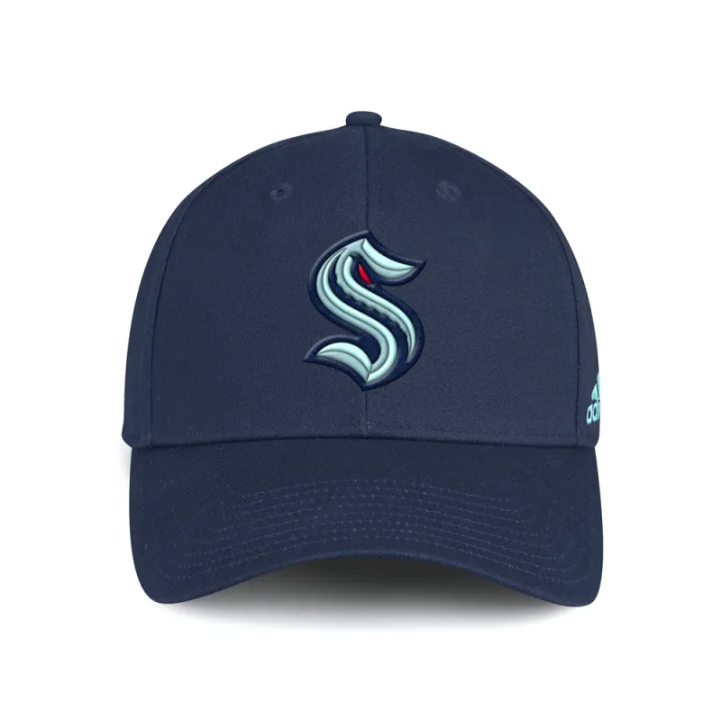 Seattle Kraken Structured Adjustable Cap made by Adidas