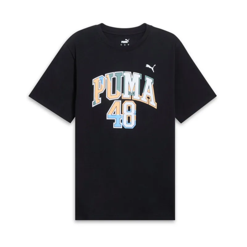 Varsity Graphic Crew Neck Short Sleeve T-Shirt made by Puma