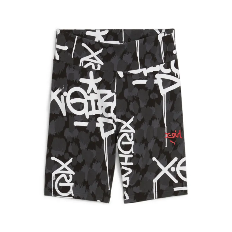 PUMA X X-GIRL Graphic 7 inch Shorts made by Puma