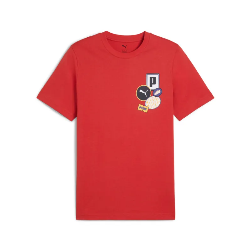 Icon Graphic Crew Neck Short Sleeve T-Shirt made by Puma