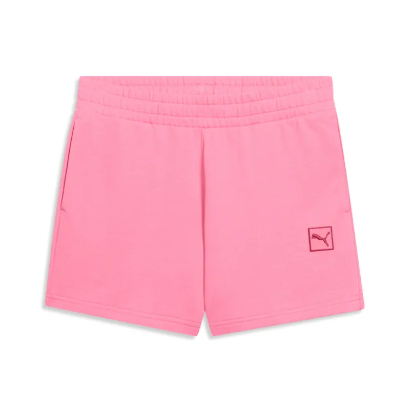 Essentials Elevated Mid-Rise 5 Inch Shorts made by Puma