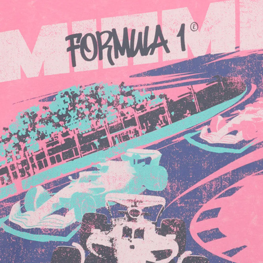 Miami Graphic Crew Neck Short Sleeve T-Shirt sold by Shoebacca product image thumbnail 5