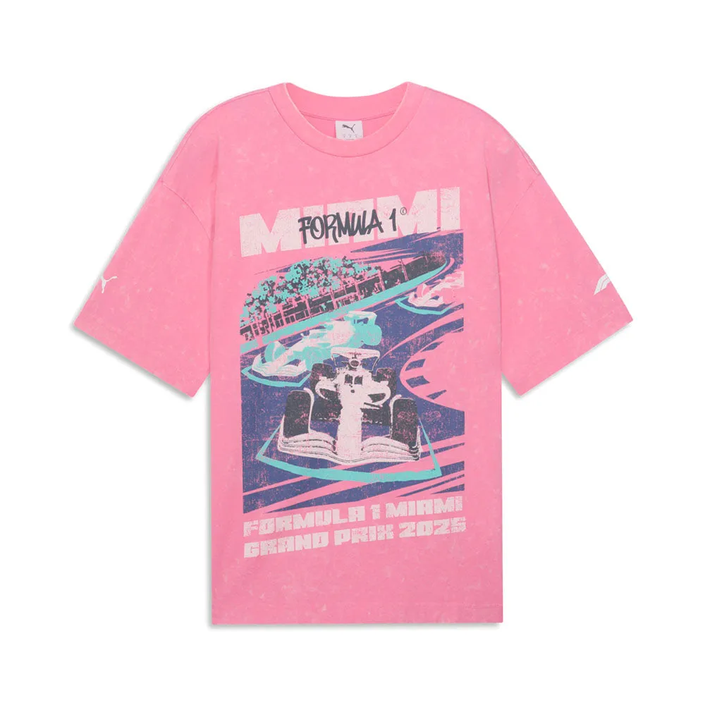 Miami Graphic Crew Neck Short Sleeve T-Shirt sold by Shoebacca product image thumbnail 3