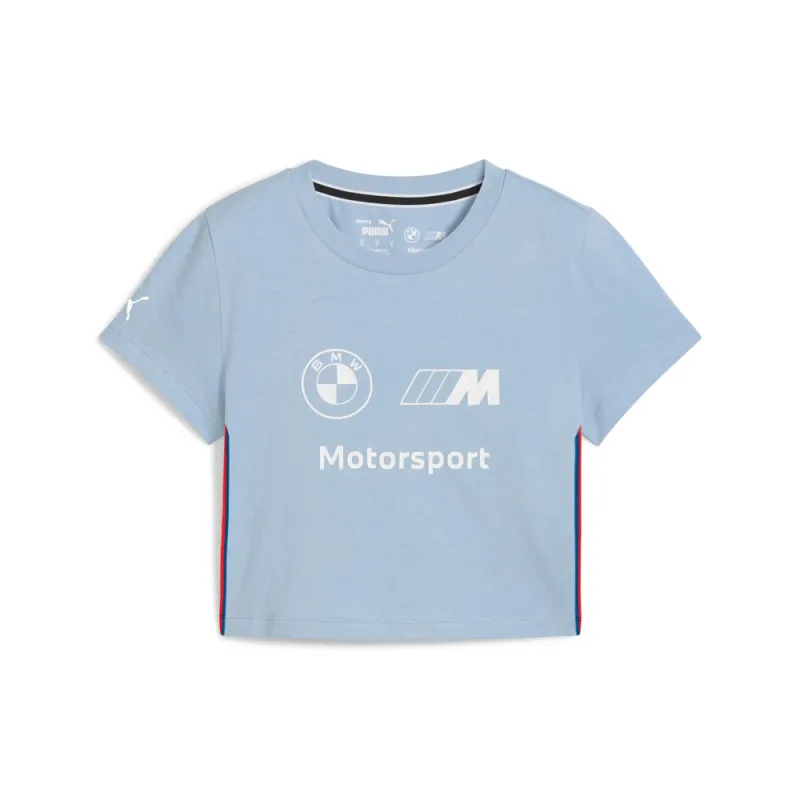 BMW M Motorsport Essentials Graphic Crew Neck Short Sleeve T-Shirt made by Puma
