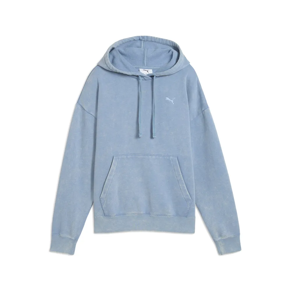 Elevated Essentials Acid Wash Fleece Hoodie sold by Shoebacca