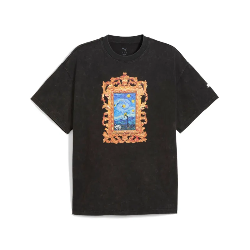 Dunked In Florals II Graphic Crew Neck Short Sleeve T-Shirt made by Puma