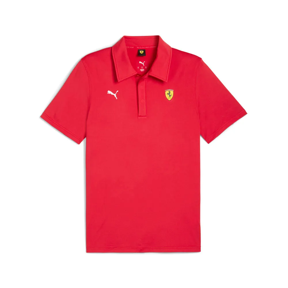 Scuderia Ferrari Sportswear Cloudspun Polo Shirt sold by Shoebacca
