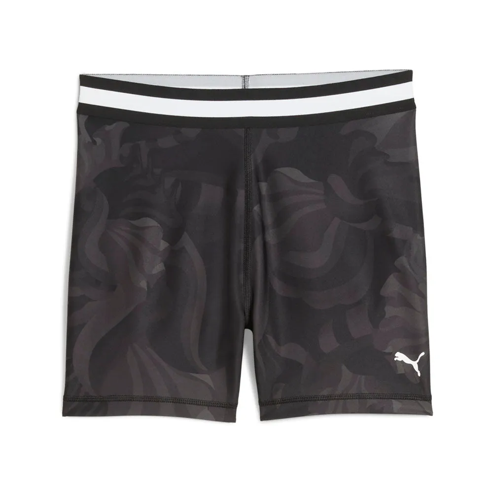 Strong Floral Ribbon Graphic 4 Inch Shorts sold by Shoebacca