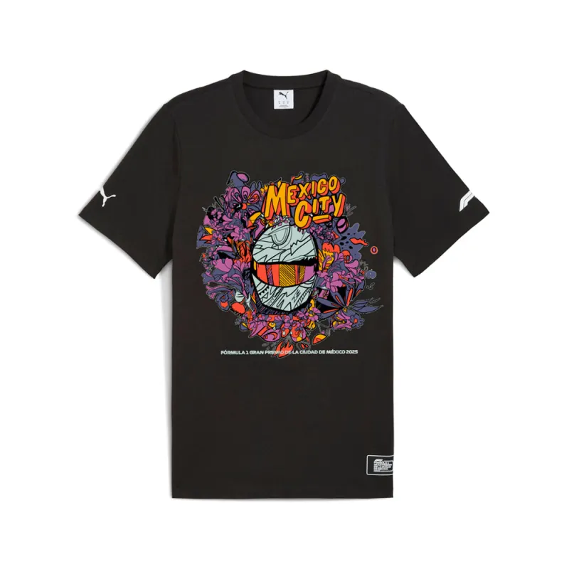 F1 Mexico Graphic Crew Neck Short Sleeve T-Shirt made by Puma