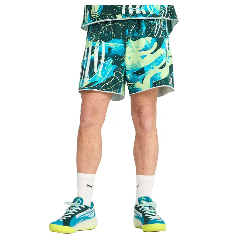 Hoop Dreamz Graphic Shorts made by Puma