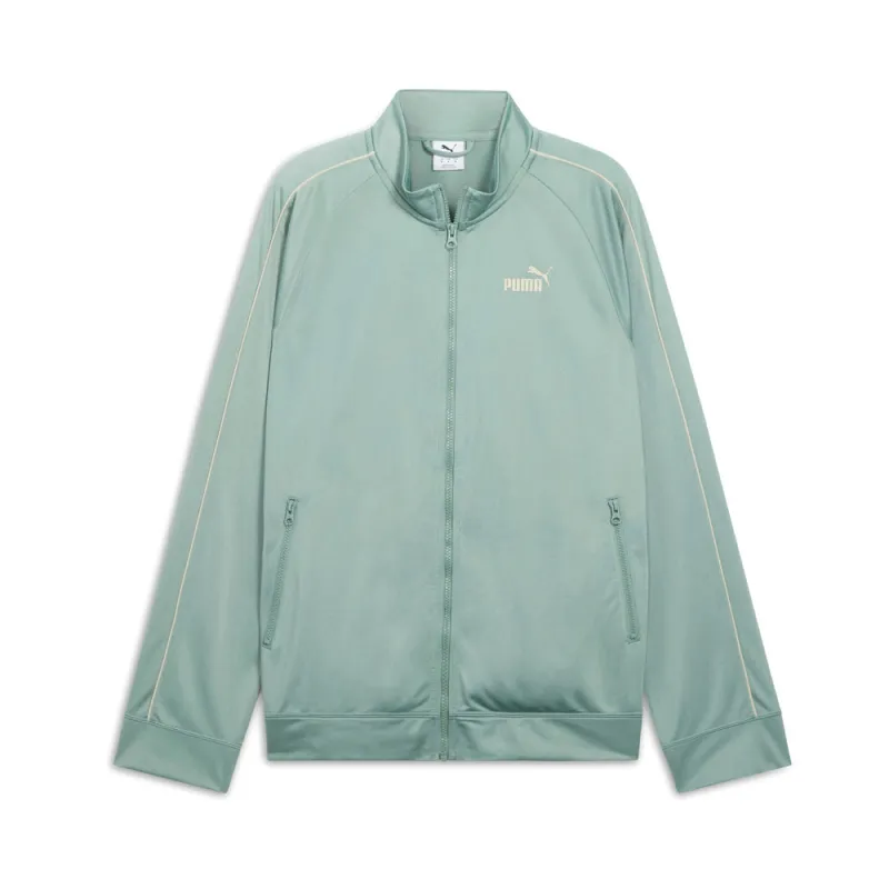 Essentials Piped Tricot Full Zip Jacket made by Puma