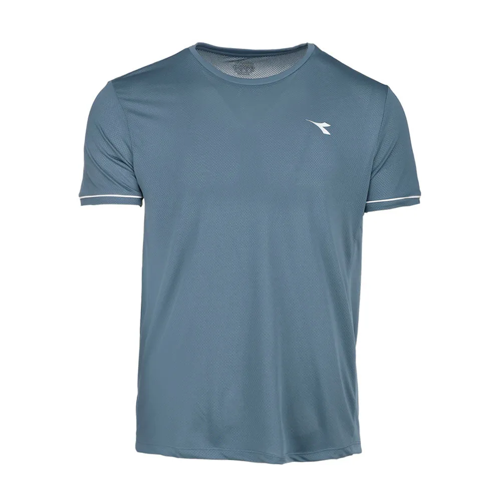 Tennis Crew Neck Short Sleeve Athletic T-Shirt sold by Shoebacca