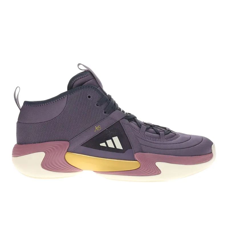 Exhibit Mid Basketball Shoes made by Adidas