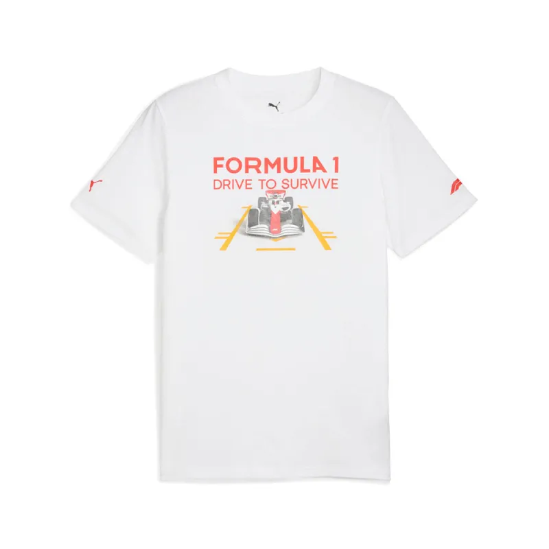 F1 Dts Graphic Race Crew Neck Short Sleeve T-Shirt made by Puma