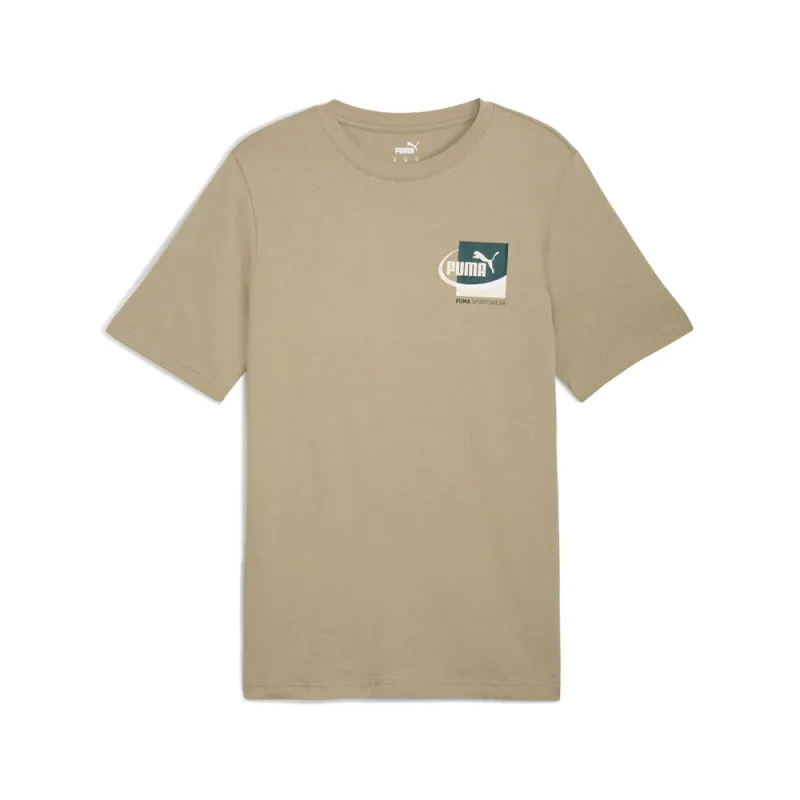 Graphic Small Box Crew Neck Short Sleeve T-Shirt made by Puma