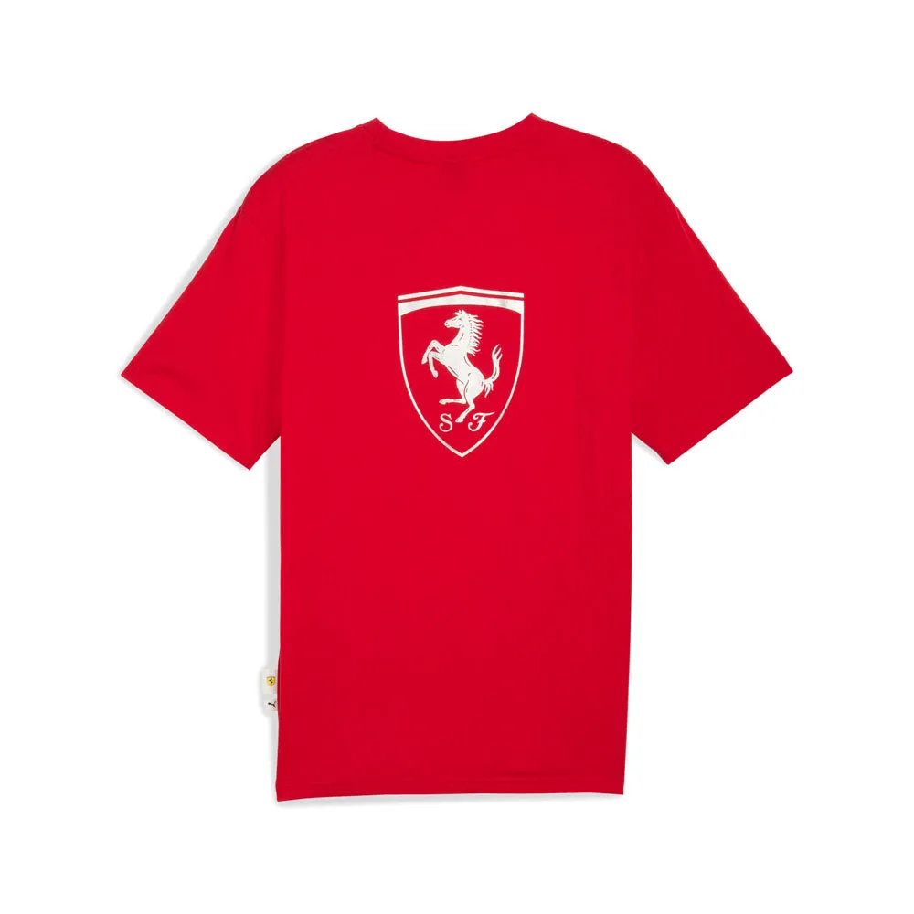 Scuderia Ferrari Lifestyle Crew Neck Short Sleeve T-Shirt sold by Shoebacca product image thumbnail 2