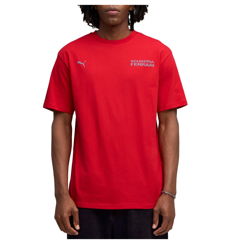 Scuderia Ferrari Lifestyle Crew Neck Short Sleeve T-Shirt sold by Shoebacca product image thumbnail 3