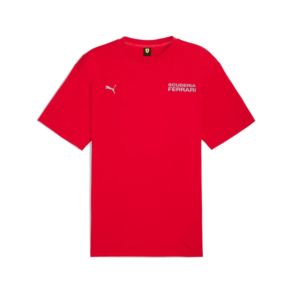 Scuderia Ferrari Lifestyle Crew Neck Short Sleeve T-Shirt sold by Shoebacca